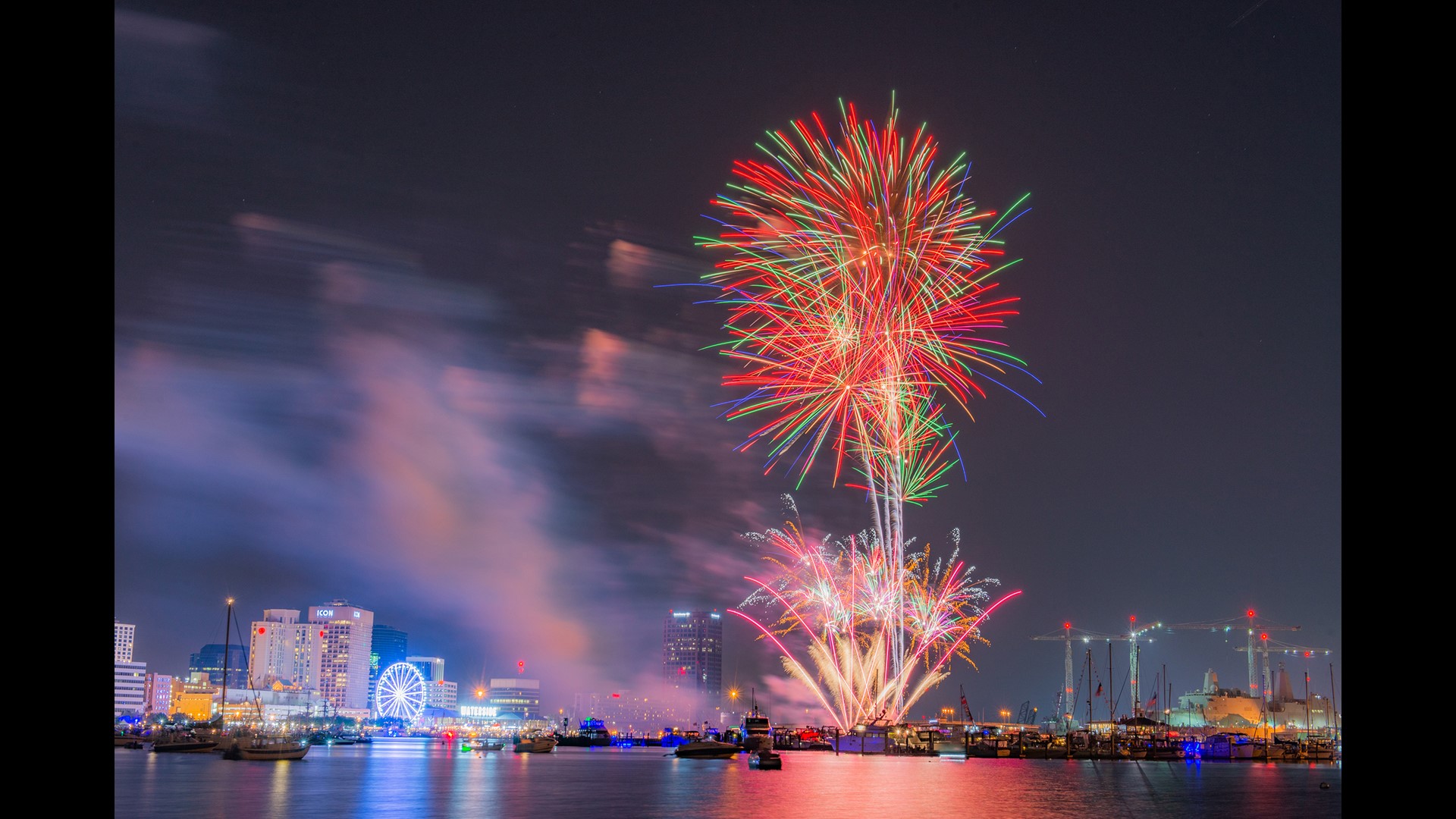 Harborfest Fireworks Display