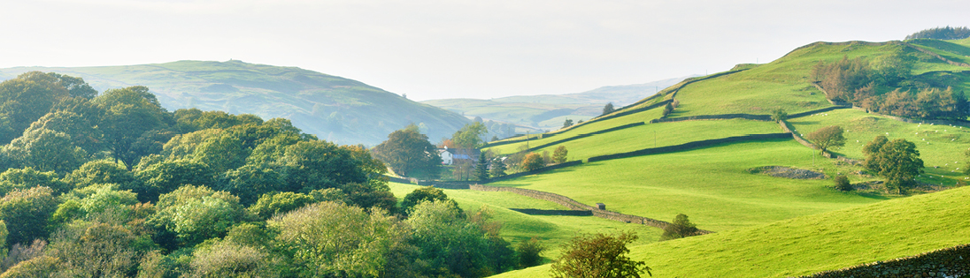 beautiful countryside of Wales