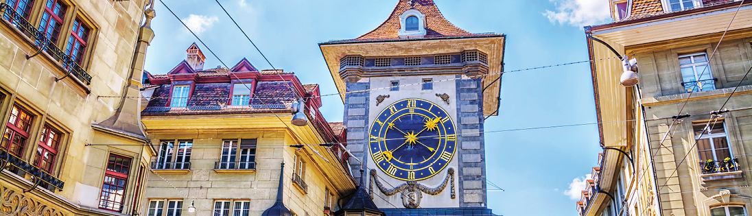 clocktown in Bern, Switzerland