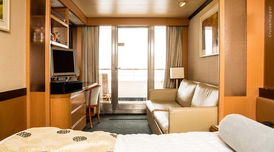 Celestyal Journey junior suite balcony