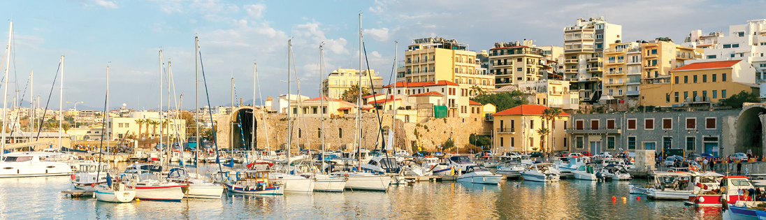 Port of Heraklion, Greece