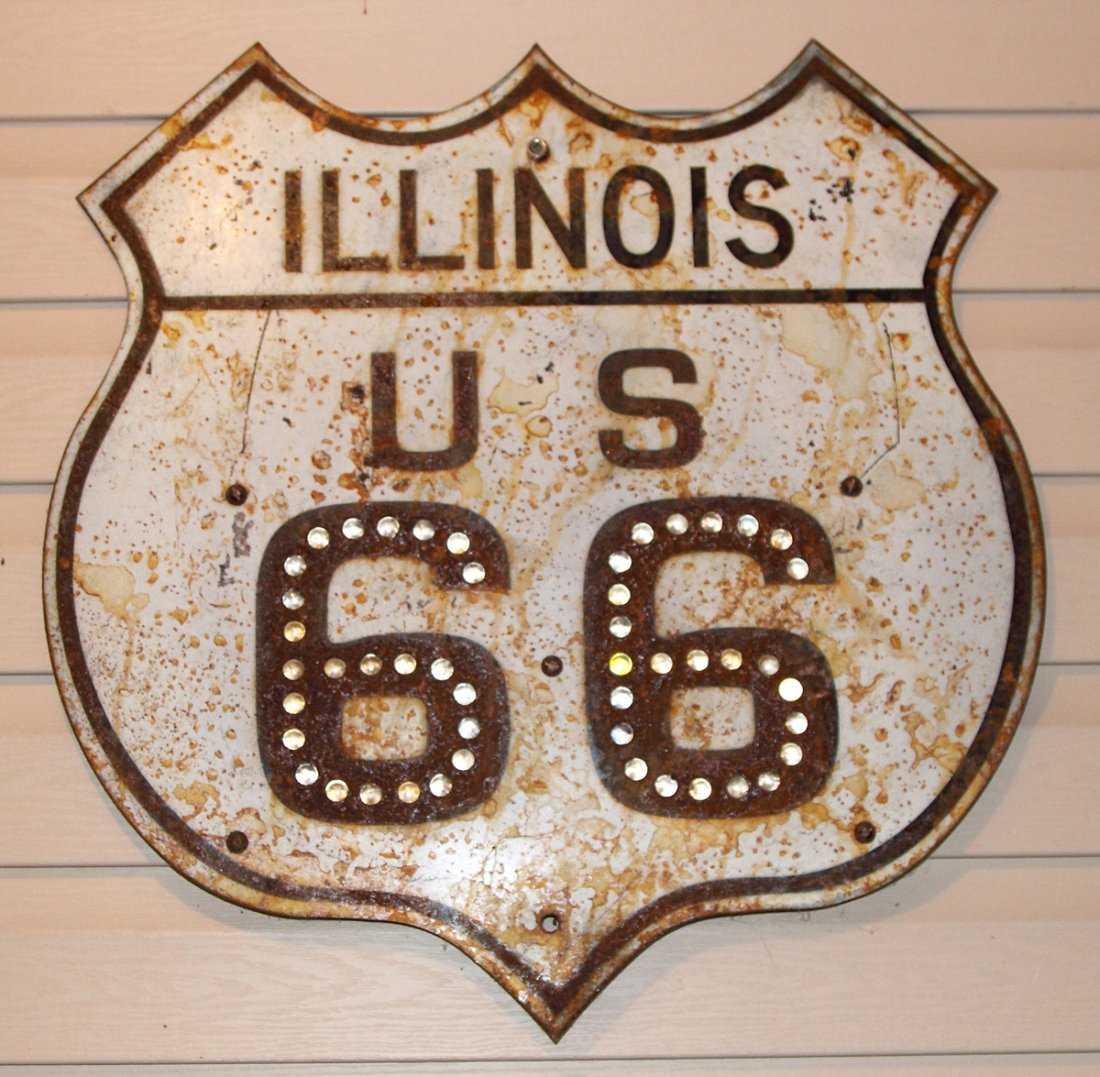 Route 66 Sign Illinois