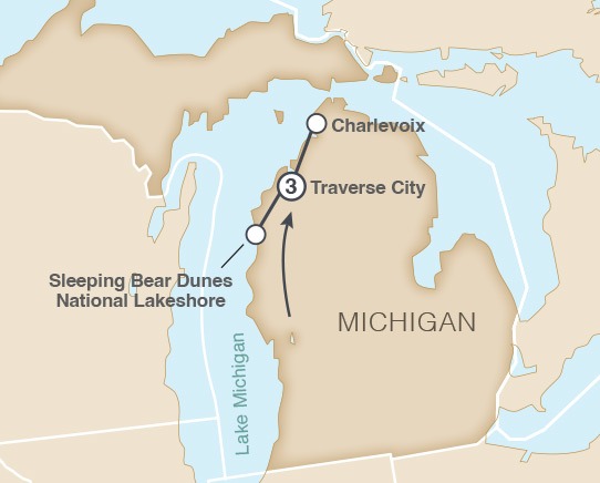 Tour Map with Locations