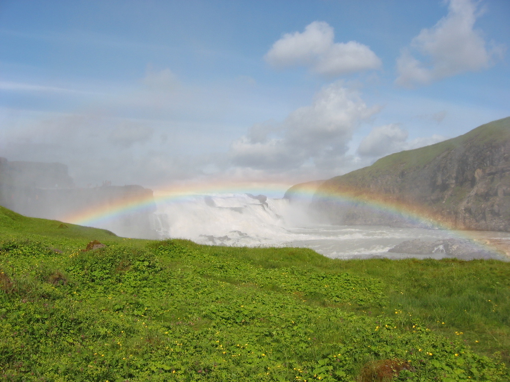 Beautiful Gulfoss Falls