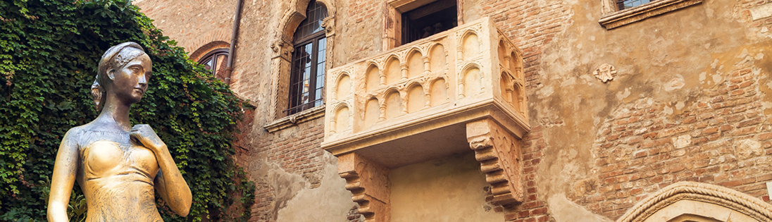 Romeo & Juliet balcony in Verona