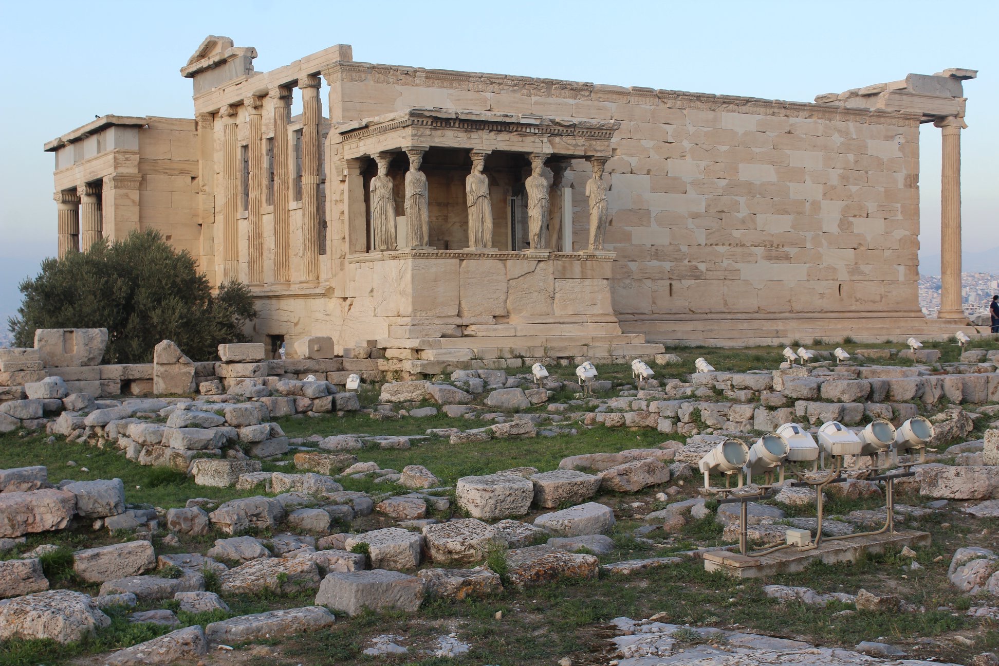 See the Temple of Athena