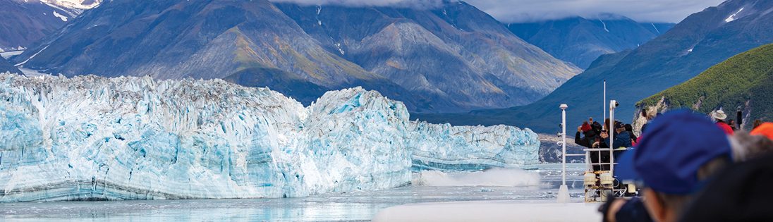 Cruising Glacier Bay, Alaska