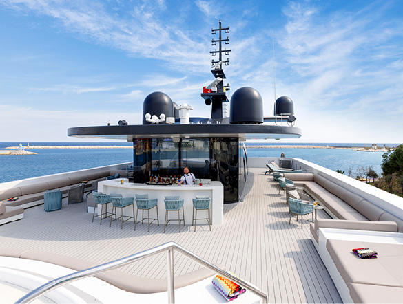 Relax at the Sky Deck Bar