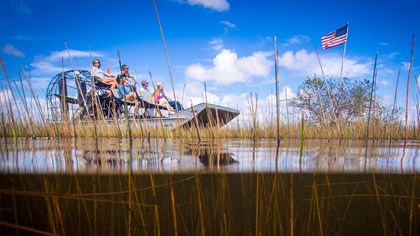 Airboat ride in Ft Lauderdale