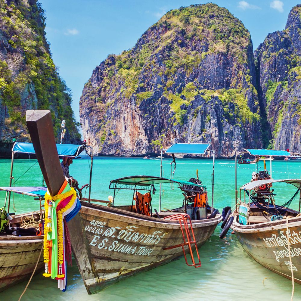 Long Boats in Phuket