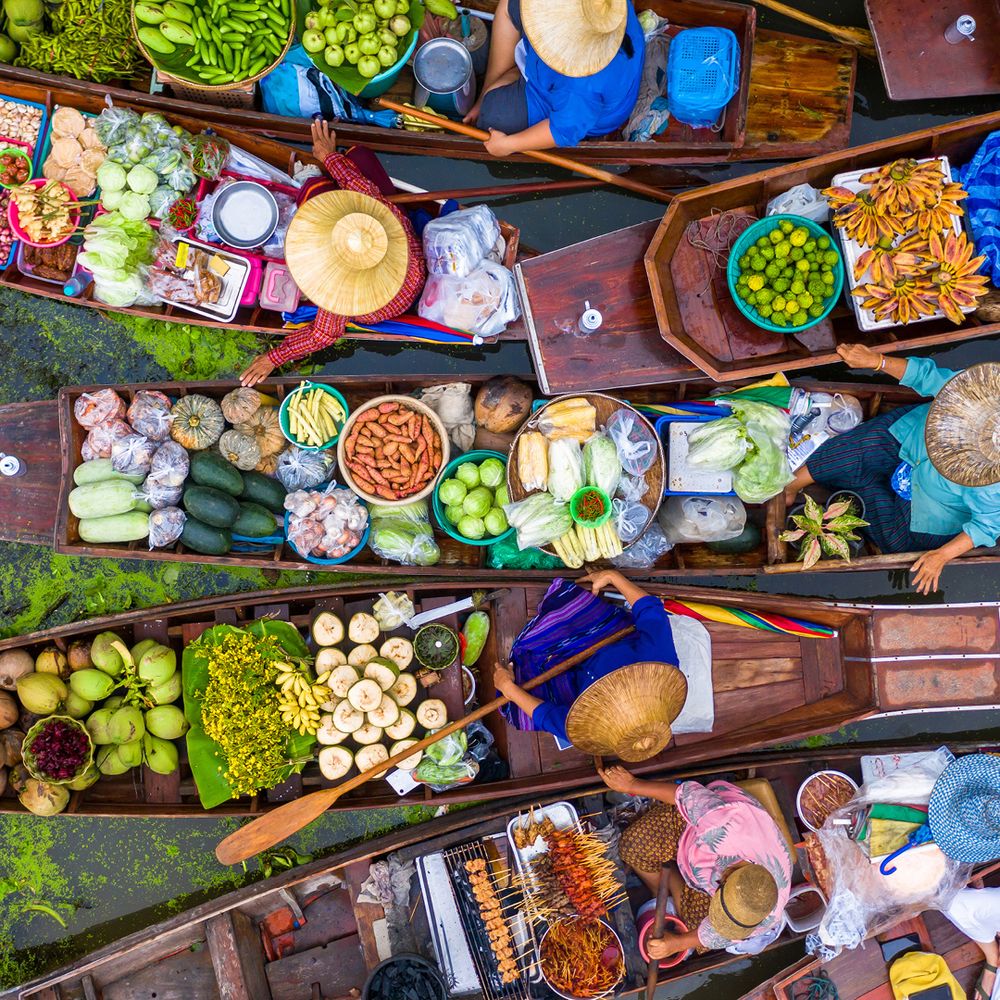Bangkok Floating Markets